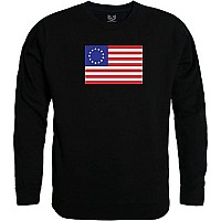 Graphic Crewneck Betsy Ross 2 Black L