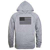 Graphic Pullover Tonal Flag Hgrey M