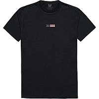 Relaxed Graphic T Us Flag 1 Black S