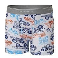 Hanes Boys And Toddler Comfort Flex Waistband Multiple Packs Available Color Boxer Briefs 10 Pack Printsstripessolids Ass