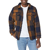 Legendary Whitetails Mens Standard Outdoorsman Jacket Golden Night Plaid Large