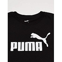 Puma Mens Big Tall Essentials Logo Tee Black 4Xlt