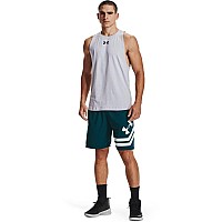 Under Armour Mens Baseline Cotton Tank Mod Gray 011Black Medium