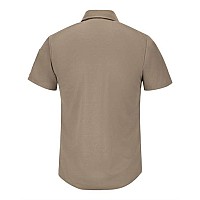 Red Kap Short Sleeve Pro Airflow Work Shirt Khaki M