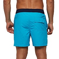 Silkworld Mens Swim Trunks Quick Dry Beach Shorts With Pockets Sky Bluetl Large