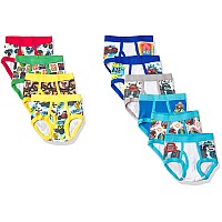 Blaze And The Monster Machines Boys Toddler 100 Combed Cotton 7Pk 5Pk Boxer Briefs Sizes 23T And 4T Blaze 10Pk