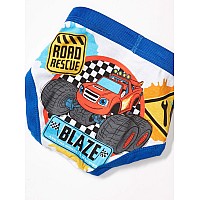 Blaze And The Monster Machines Boys Toddler 100 Combed Cotton 7Pk 5Pk Boxer Briefs Sizes 23T And 4T Blaze 10Pk