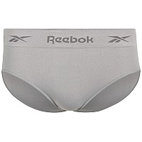 Reebok Womens Underwear 5 Pack Seamless Hipster Briefs Sxl Size Large Blackredgreywhitespacedye Black