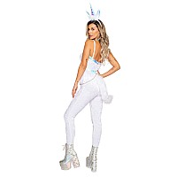 4969 3Pc Naughty Unicorn Small Whitemulti