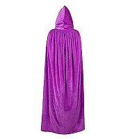 Century Star Cloak With Hood Women Purple Cloak Vampire Witch Cloak Halloween Christmas Cloak Costumes Party Cape Purple Small