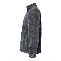 J America Boundary Shag Frosty Sherpa Quarterzip Pullover Navy M