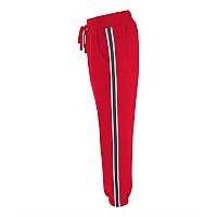 J America Womens Rival Fleece Joggers Red L