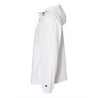 Champion Packable Quarterzip Jacket White L