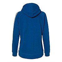 J America Womens Rival Fleece Hooded Sweatshirt Royal M