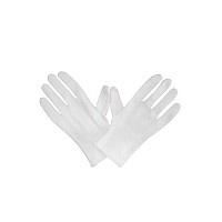 White 100 Cotton Gloves For Women 1 Pair Cotton Gloves Dry Hands Eczema Non Slip Driving Events