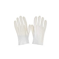 White 100 Cotton Gloves For Women 1 Pair Cotton Gloves Dry Hands Eczema Non Slip Driving Events