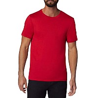 32 Degrees Mens Cool Quick Dry Active Basic Crew Tshirt Berry Small