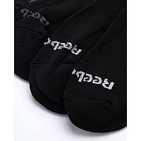 Reebok Mens Cushioned Comfort Athletic Performance High Crew Socks 5 Pack Size 6125 Classic Black