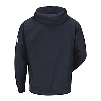 Bulwark Zipfront Hooded Sweatshirt Navy S