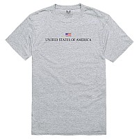 Relaxed Graphic Tee Usa Hgrey S