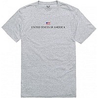 Relaxed Graphic Tee Usa Hgrey S