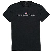 Relaxed Graphic Tee Usa Black L