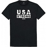 Relaxed Graphic T Usa Strong 3 Black L