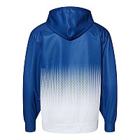 Badger Hex 20 Hooded Sweatshirt Royal M