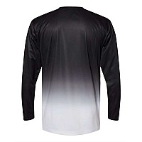 Badger Ombre Long Sleeve Tshirt Black L