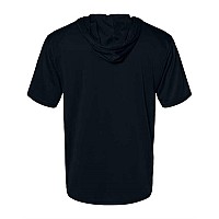 Badger Bcore Hooded Tshirt Black S