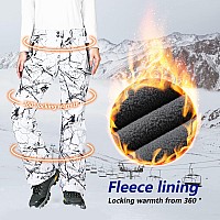 33 000Ft Womens Softshell Snow Pants Waterproof Warm Ski Pants Insulated Snowboard Winter Pants