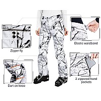 33 000Ft Womens Softshell Snow Pants Waterproof Warm Ski Pants Insulated Snowboard Winter Pants