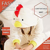 Cosusket Chicken Pajamas 5T Kids Onesie Costume Christmas Girls Gifts