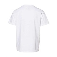 Comfortwash By Hanes Garment Dyed Youth Short Sleeve Tshirt White Xl