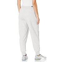 Puma Womens Essentials Sweatpants Light Gray Heather Xsmall