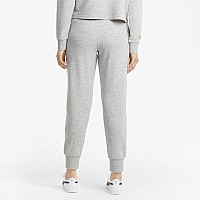 Puma Womens Essentials Sweatpants Light Gray Heather Xsmall