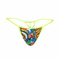 Mob Hipster T Thong Print