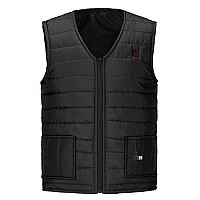 Heat Jacket Vest 3 Heating Gear Adjustable Usb Heated Vest Warm Heat Coat Vest W 5 Heating Pads For Men Women Winter Outdoor Ac