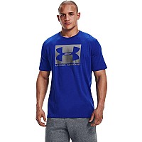 Under Armour Mens Boxed Sportstyle Shortsleeve Tshirt Royal 400Graphite Large Tall