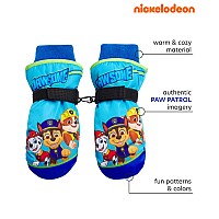 Nickelodeon Boys Paw Patrol Ski Gloves Marshall Chase Rubble Ski Gloves Or Mittens 2T7 Size Age 24 Paw Patrol Mitten