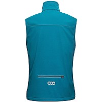 33 000Ft Mens Windproof Lightweight Golf Vest Outerwear With Pockets Softshell Sleeveless Jacket For Running Hiking Sports