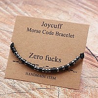 Joycuff Bracelets For Women Unique Funny Inspirational Christmas Encouragement Empowerment Morse Code Gifts For Men Daughter Nie