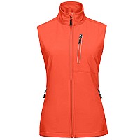 33 000Ft Womens Lightweight Running Vest Outerwear With Pockets Windproof Sleeveless Jacket For Golf Hiking Travel