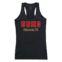 Graphic Tank Usmc Black 2X