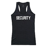 Graphic Tank Security Black L