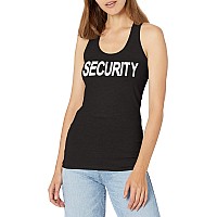 Graphic Tank Security Black L