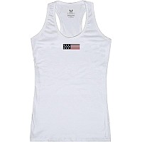 Graphic Tank Us Flag 1 White M