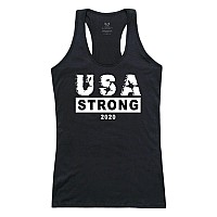 Graphic Tank Usa Strong 3 Black L