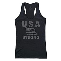 Graphic Tank Usa Strong 2 Black L