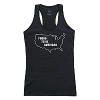 Graphic Tank Ptb American Black M